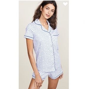 NEW Roberta Roller Rabbit  - Polo PJ Set  BLUE HEARTS